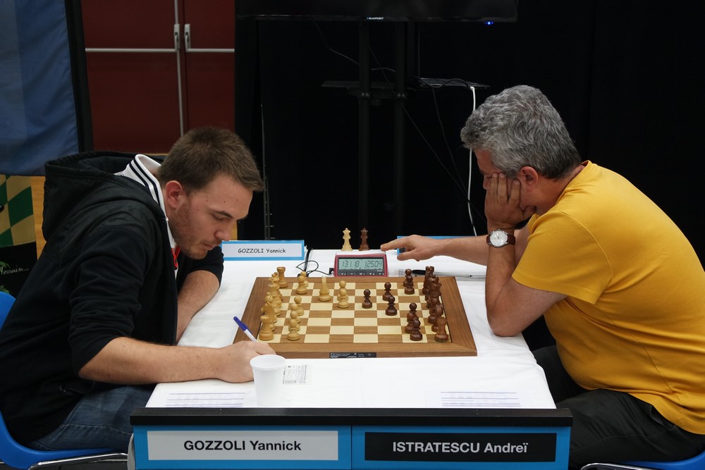 Yannick Gozzoli contre Andrei Istratescu